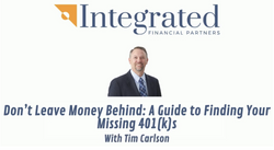 Video- Don't Leave Money Behind: A Guide to Finding Your Missing 401(k)s