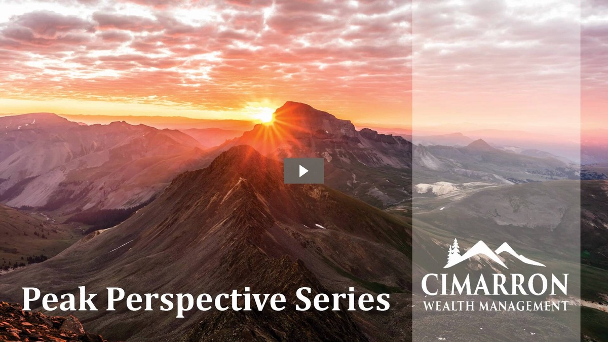 Peak Perspectives Video Series - Stock Market Update