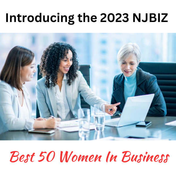 GEETA BRANA RECOGNIZED BY NJBIZ - BEST 50 WOMEN IN BUSINESS (2023)