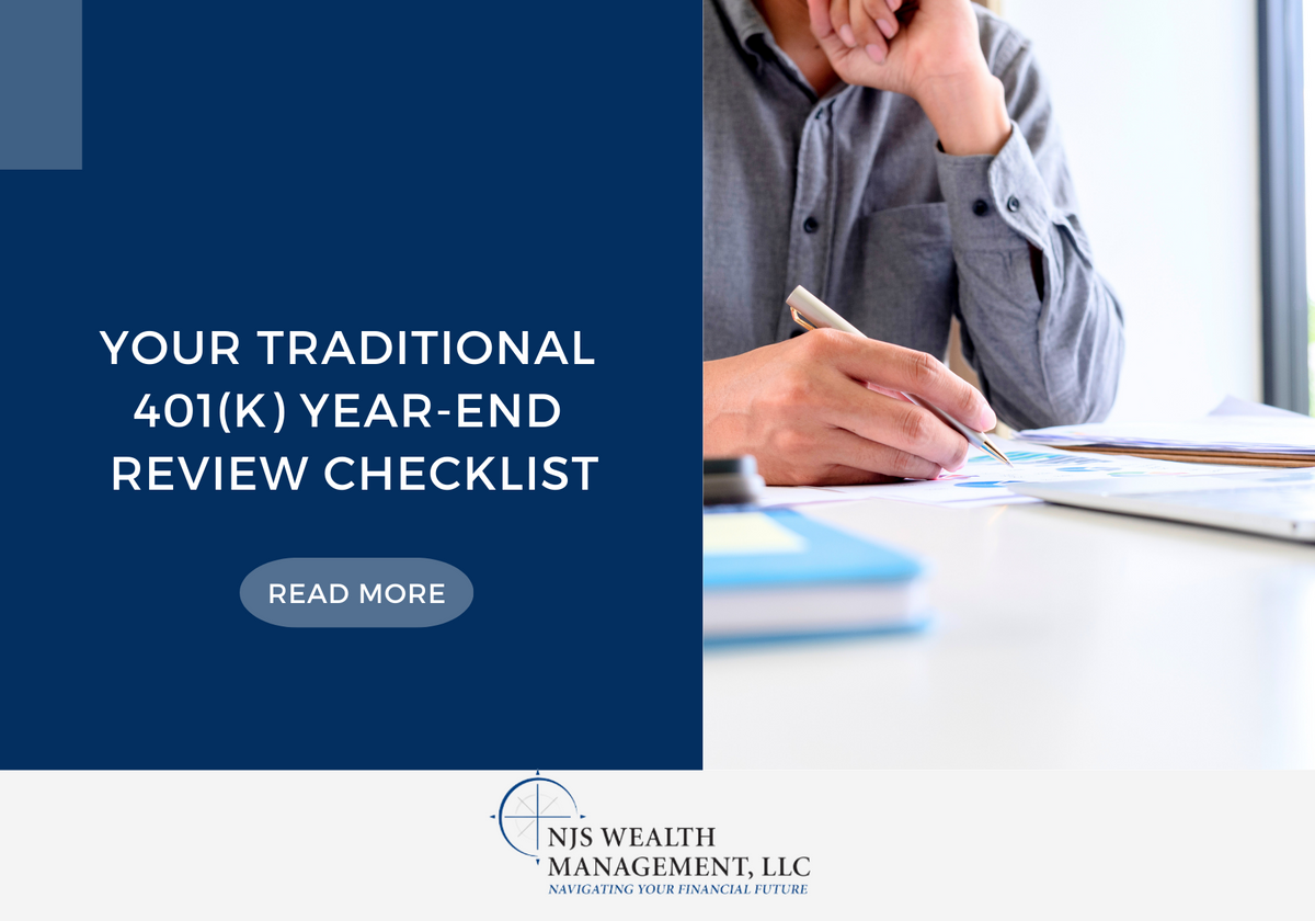 Your Traditional 401(k) Year-End Review Checklist