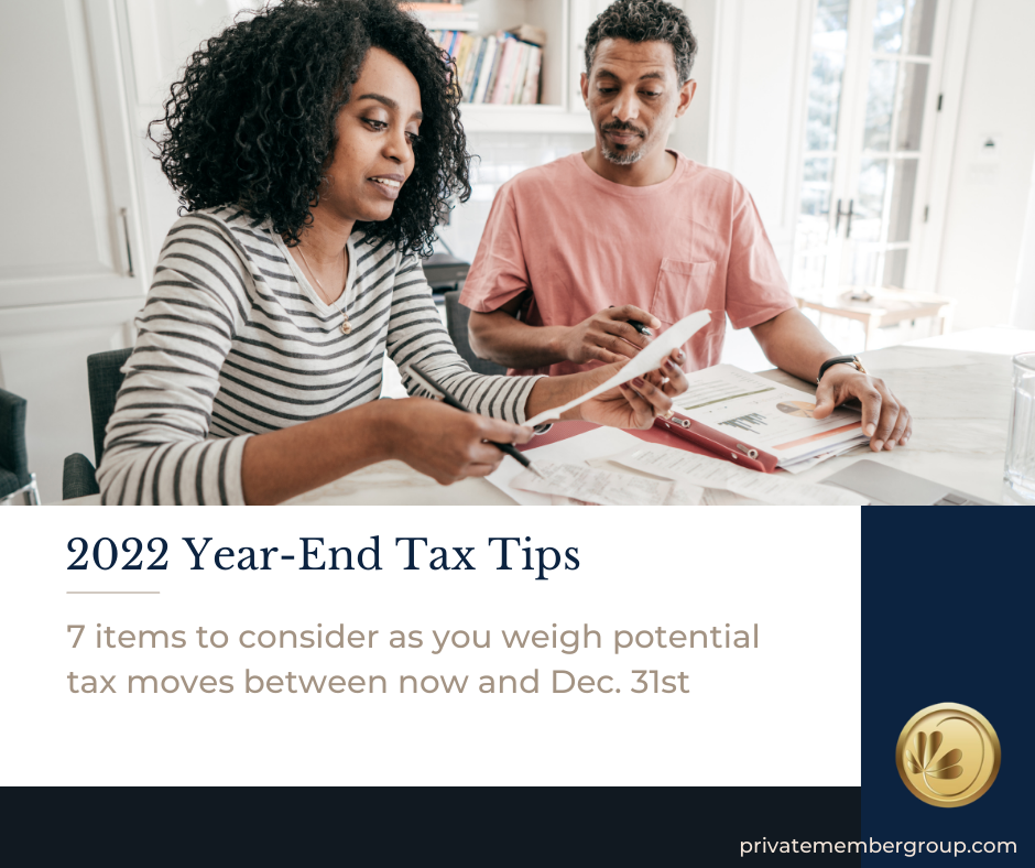 2022 Year-End Tax Tips
