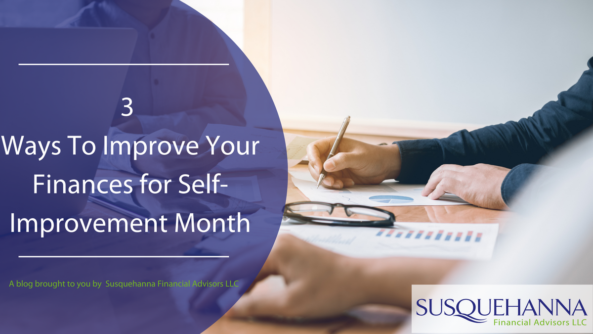 3 Ways To Improve Your Finances for Self-Improvement Month