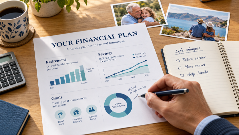 Your Financial Plan Is Probably Wrong. That’s the Point.