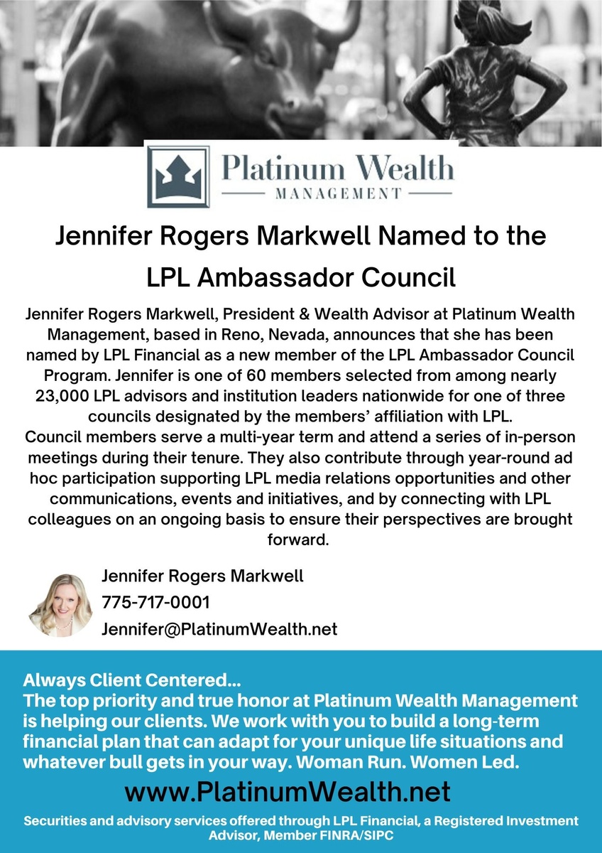 Jennifer Rogers Markwell Named to the LPL Ambassador Council