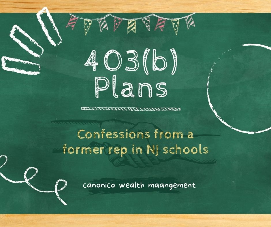 Confessions of a Former 403(b) Rep in New Jersey Schools