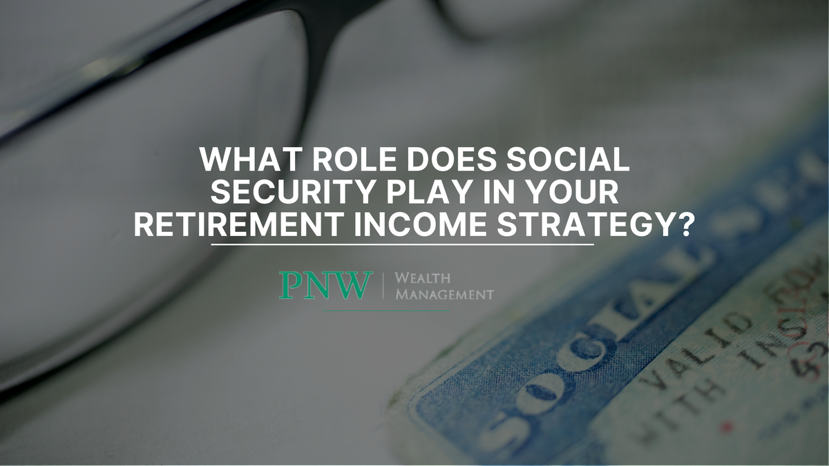 What role does Social Security play in your retirement income strategy?