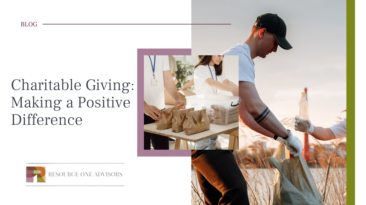 Charitable Giving: Making a Positive Difference
