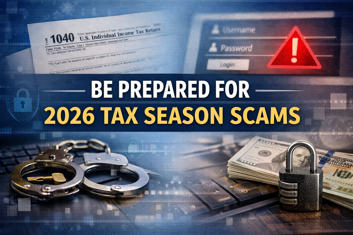 Be Prepared for 2026 Tax Season Scams