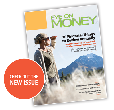 10 Financial Things to Review Annually | Eye on Money Jan/Feb 2023