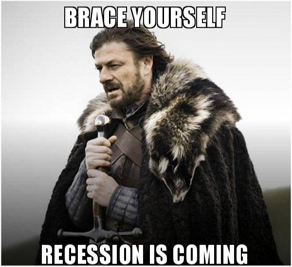 The "R" word..... RECESSION!