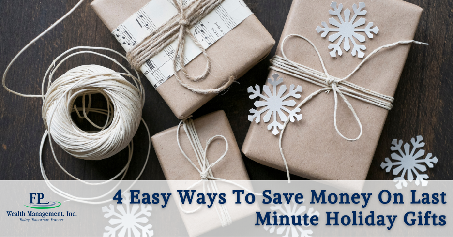 4 Easy Ways To Save Money On Last Minute Holiday Gifts