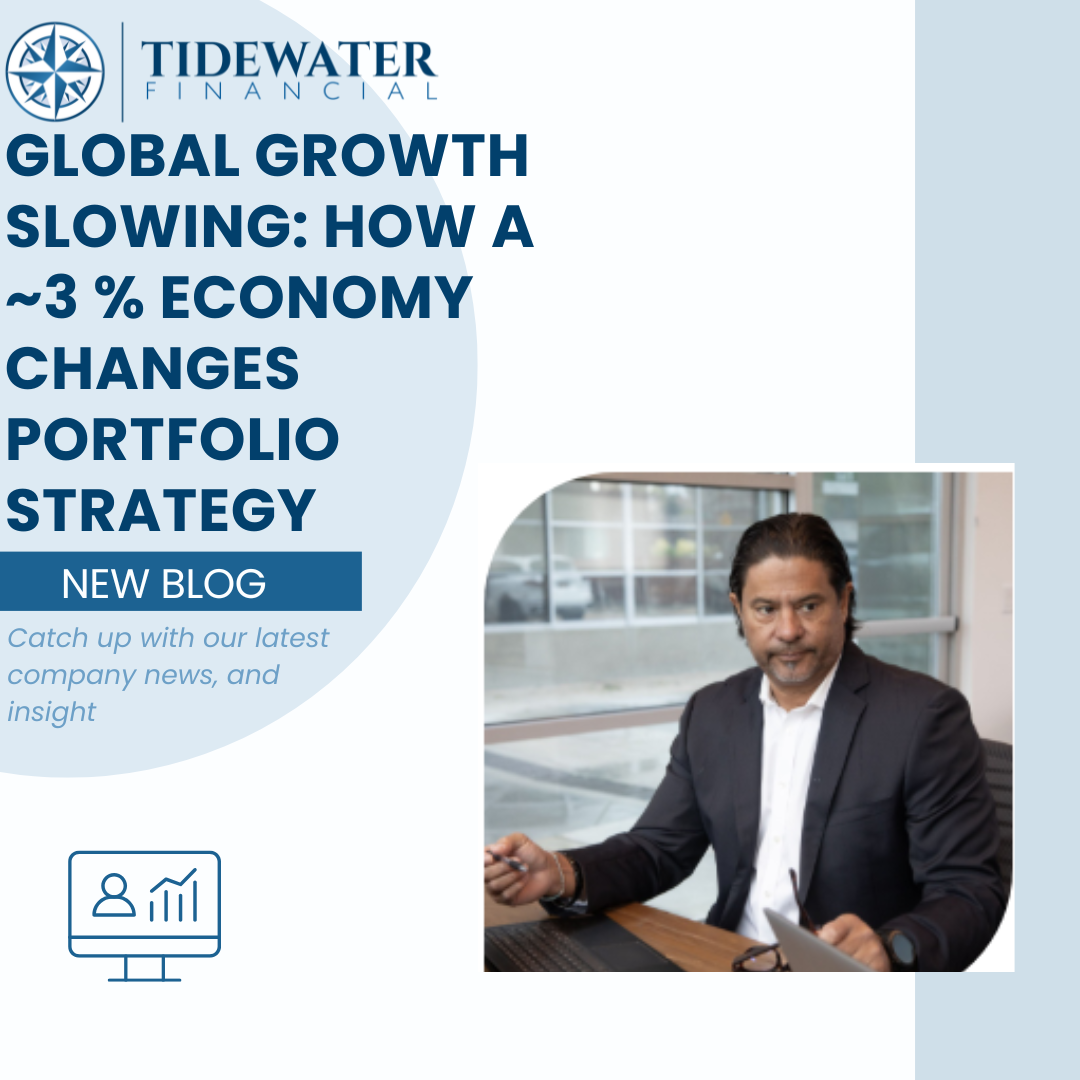 Global Growth Slowing: How a ~3 % Economy Changes Portfolio Strategy