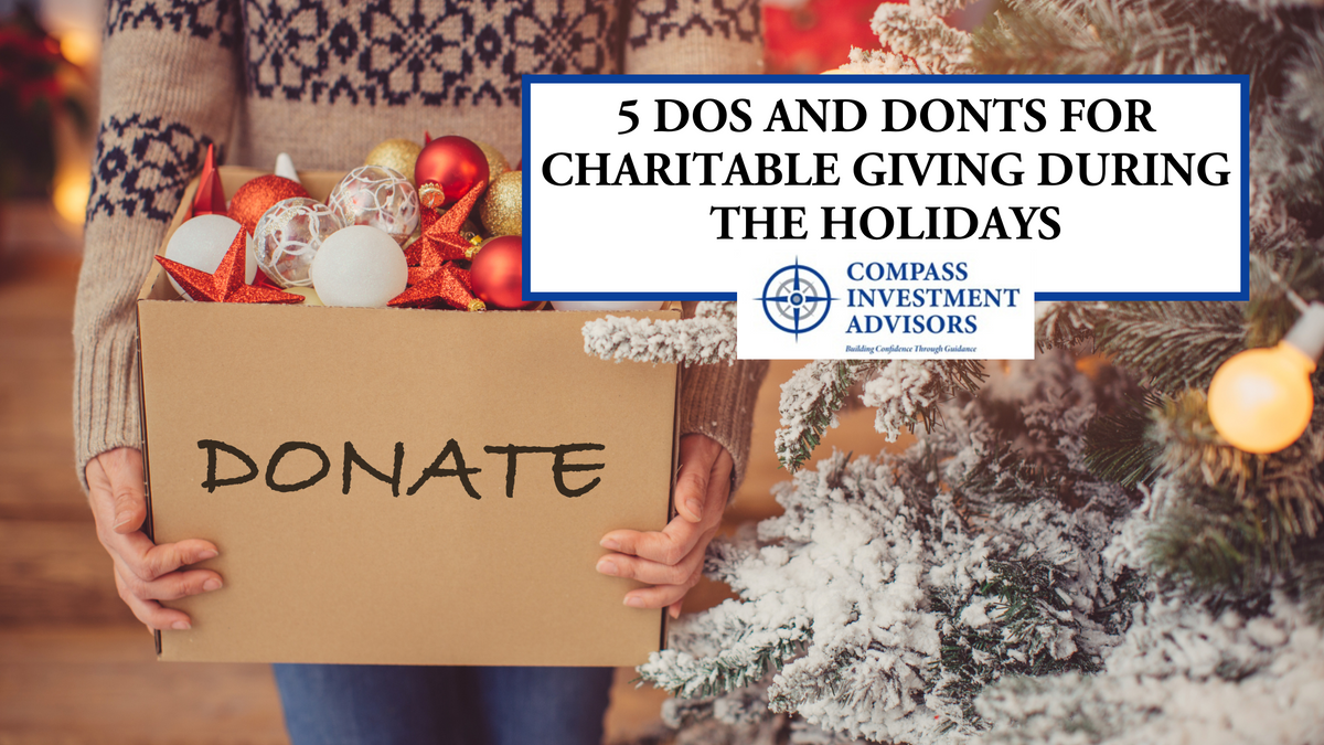 5 Do’s and Don'ts for Charitable Giving During the Holidays