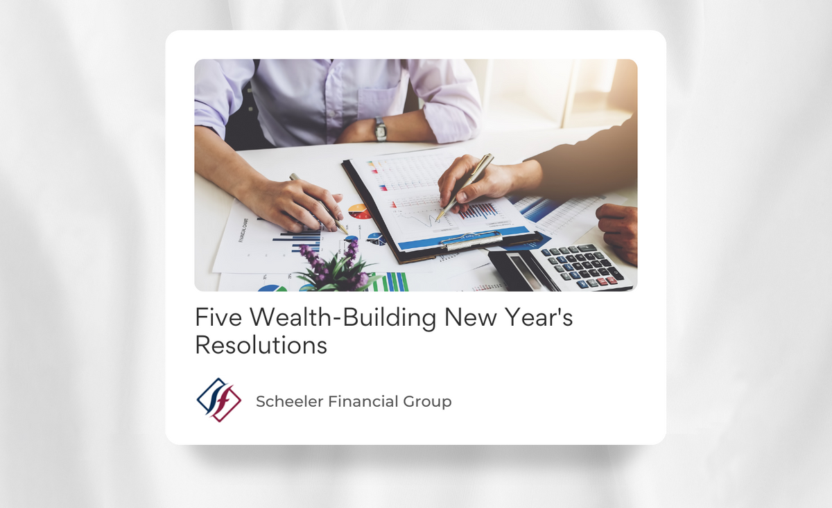 Five Wealth-Building New Year's Resolutions