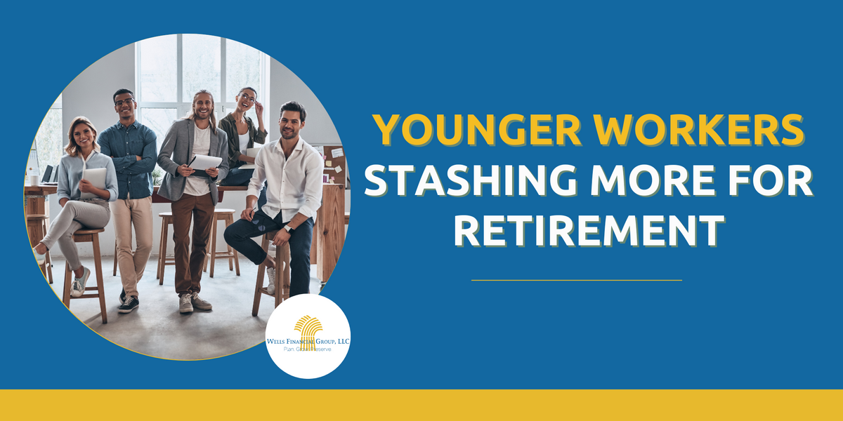 Younger Workers Stashing More for Retirement