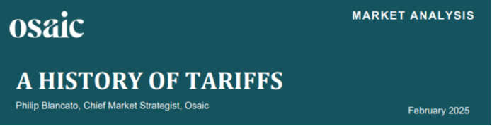 A History of Tariffs