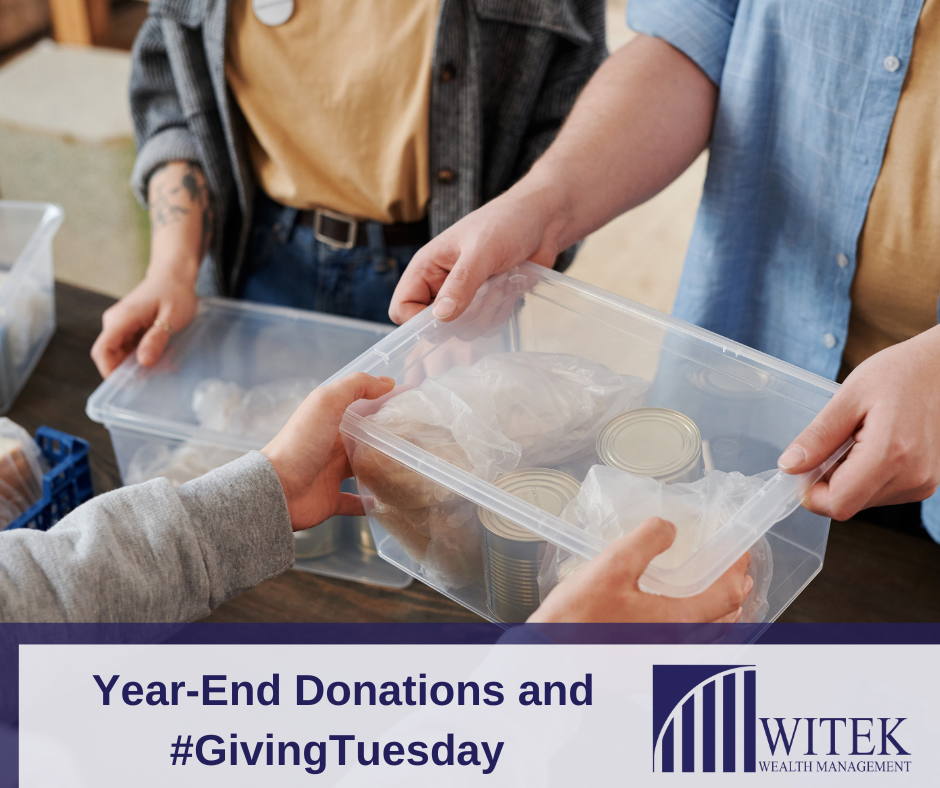Year-End Donations and #GivingTuesday