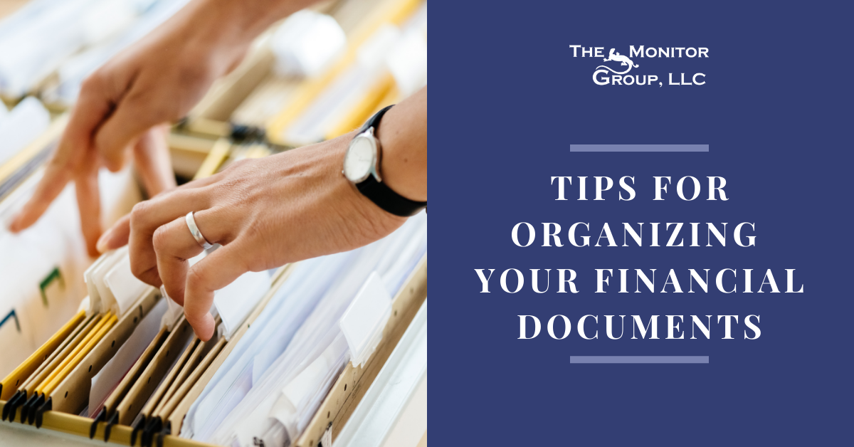 Tips for Organizing Your Financial Documents