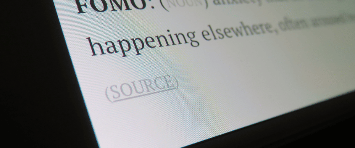 Do You Have FOMO When it Comes to Investing?