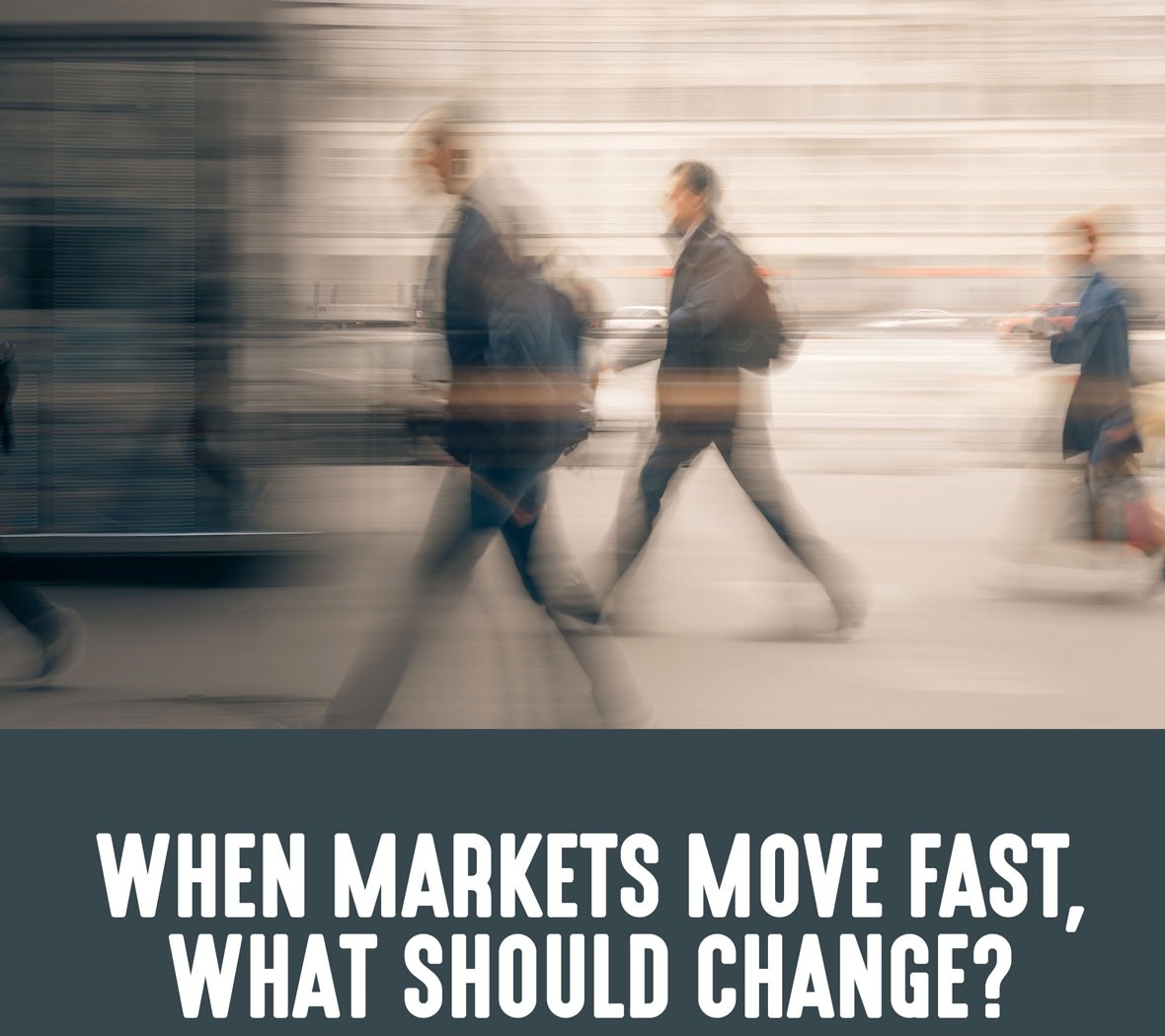 Why it's so hard to sit still right now