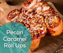 Pecan Caramel Roll Ups