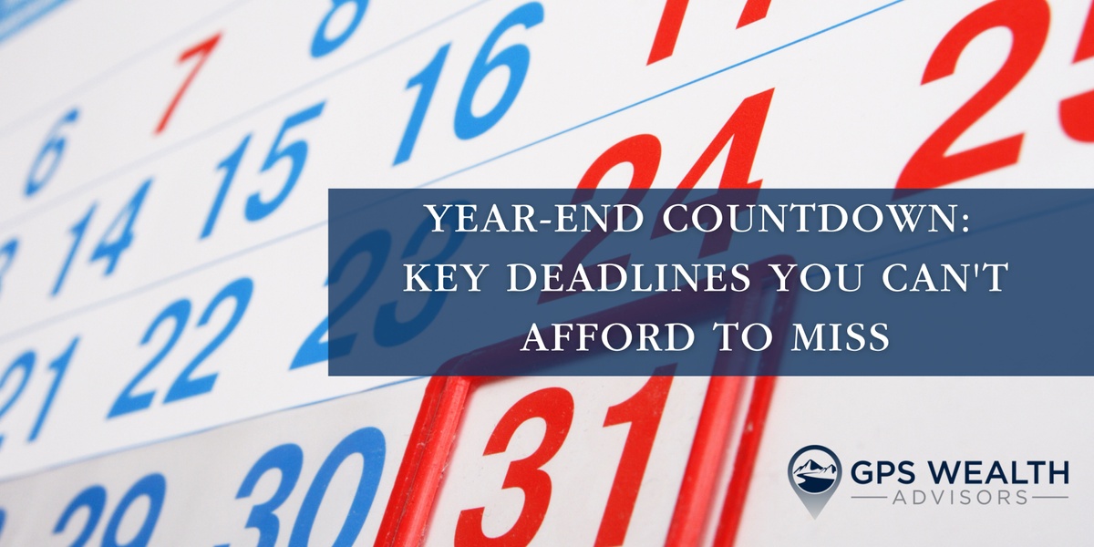Year-End Countdown: Key Deadlines You Cannot Afford to Miss