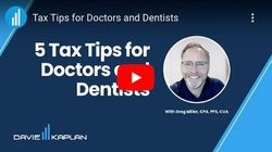 5 Tax Tips for Doctors and Dentists