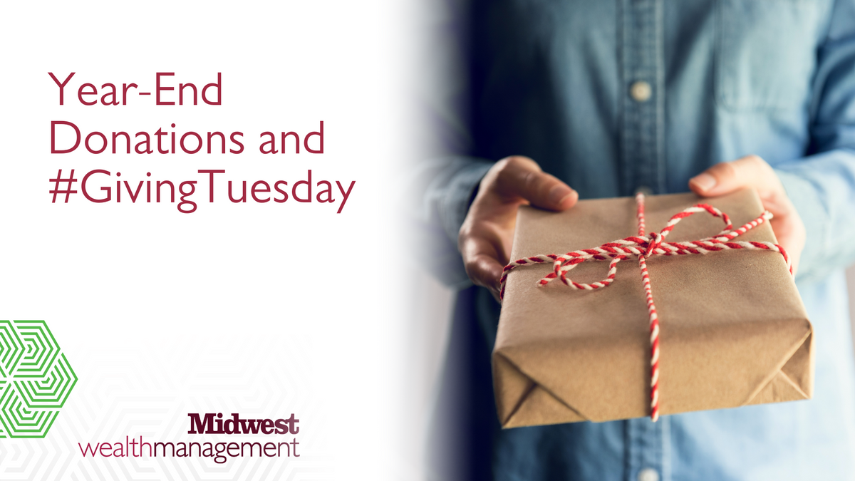 Year-End Donations and #GivingTuesday