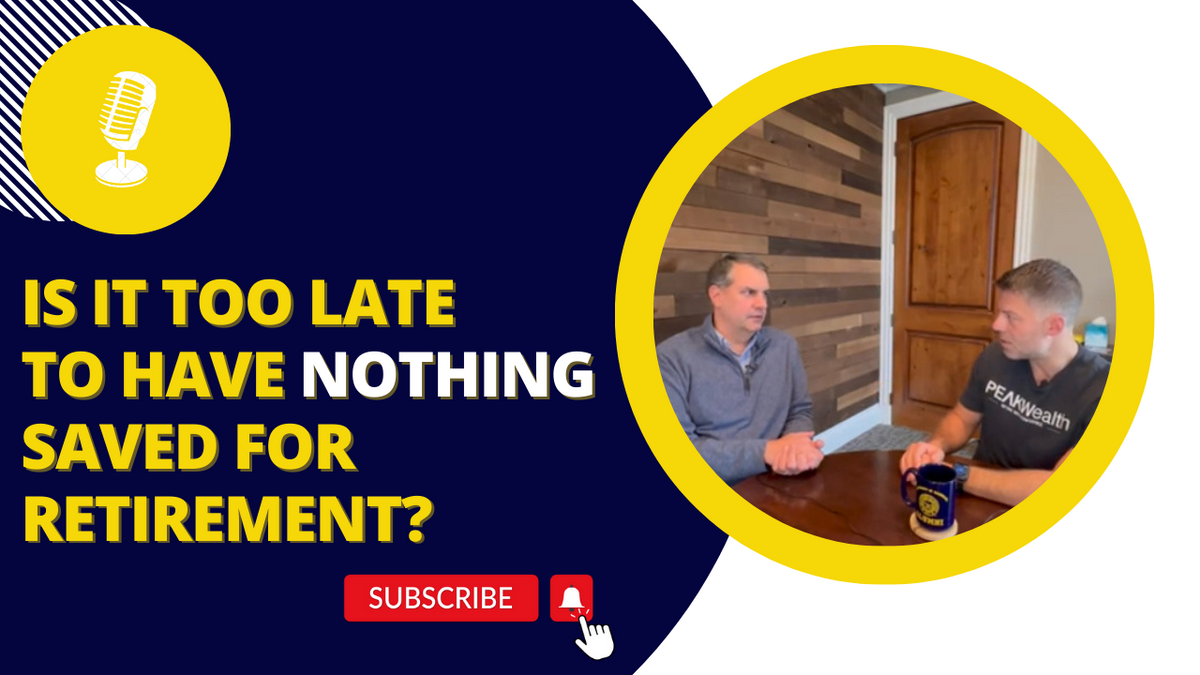 EP 174: Is it Too Late to Have Nothing Saved for Retirement?