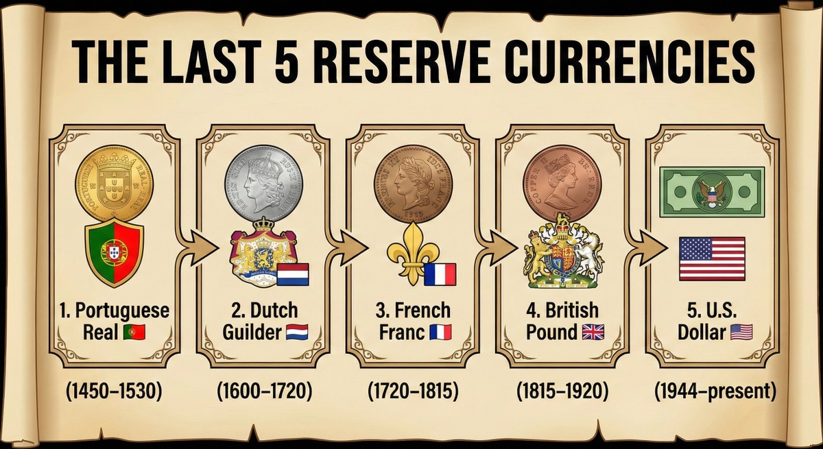 The Entropy of Empires: A Structural Analysis of Reserve Currency Cycles