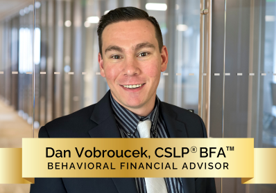 Select Spotlight: Dan Vobroucek Earns Behavioral Financial Advisor Certification