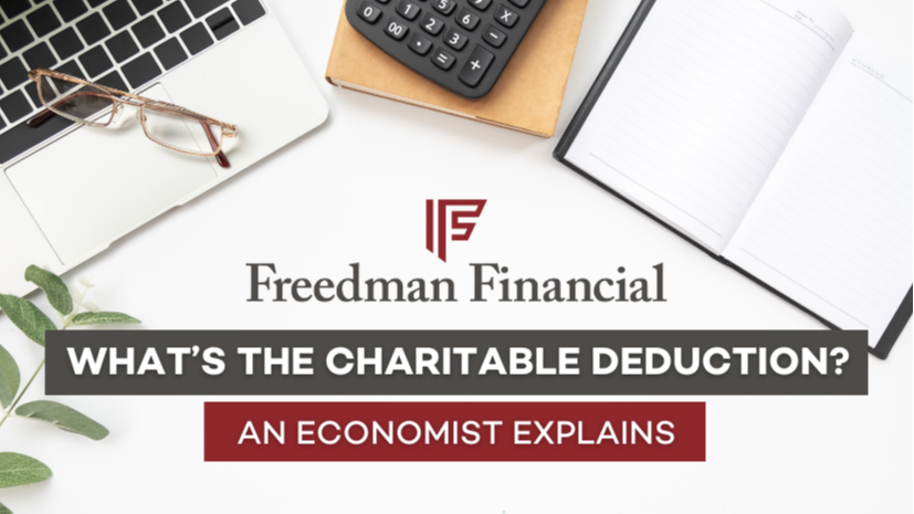 What’s the charitable deduction? An economist explains