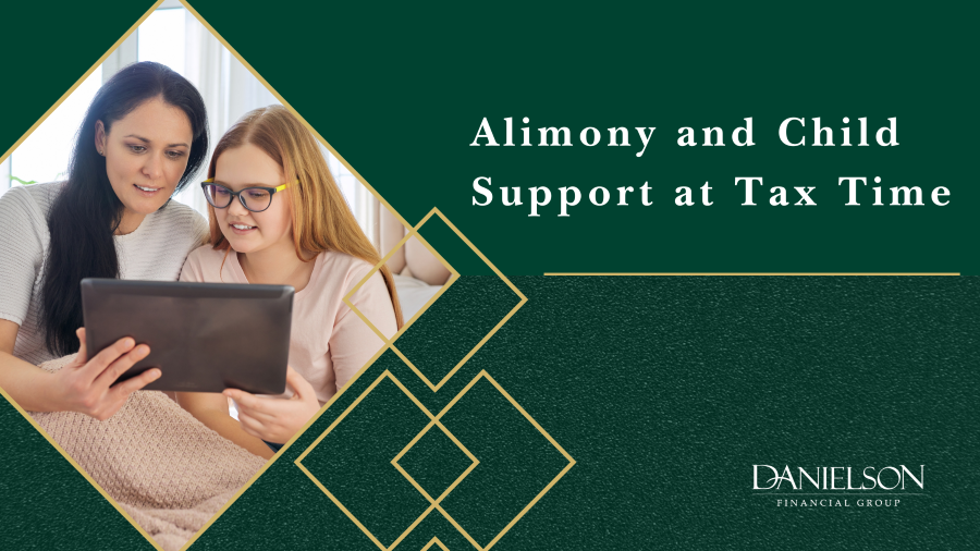 Alimony and Child Support at Tax Time