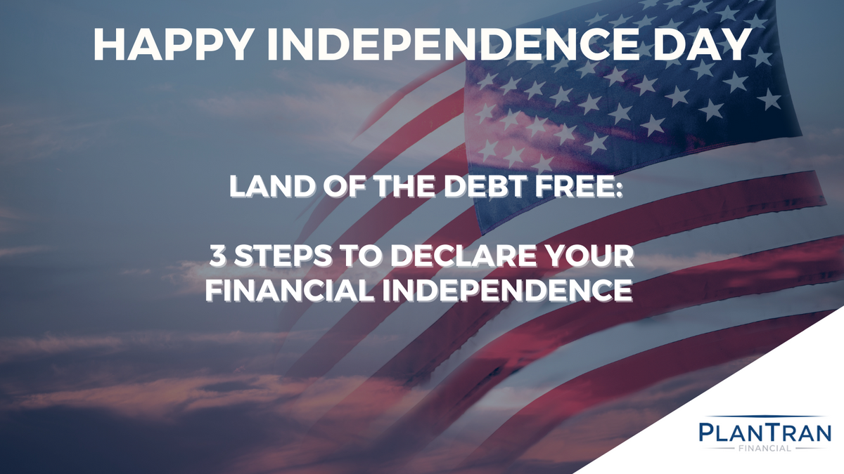 Land of the Debt Free: 3 Steps To Declare Your Financial Independence