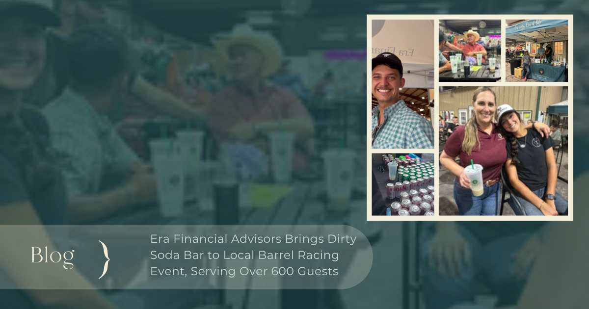 Era Financial Advisors Brings Dirty Soda Bar to Local Barrel Racing Event, Serving Over 600 Guests