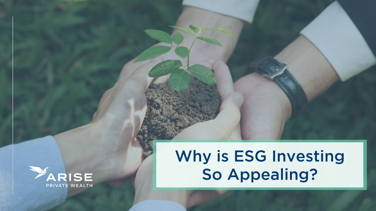 Why is ESG Investing So Appealing?