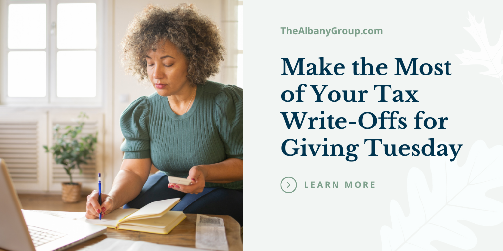 Make the Most of Your Tax Write-Offs for Giving Tuesday