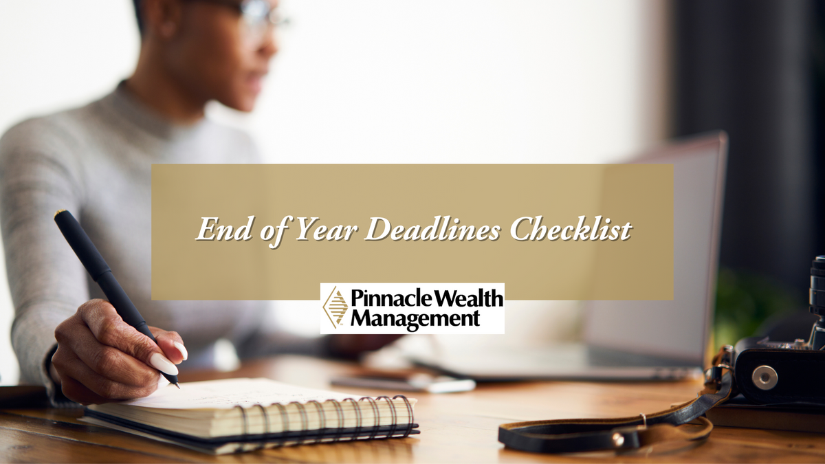 End of Year (EOY) Deadlines Checklist