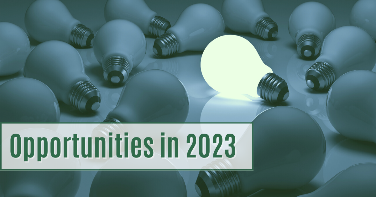 Opportunities in 2023
