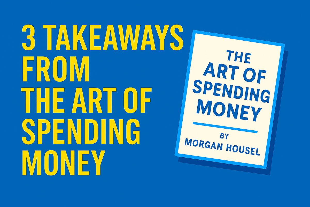 3 Takeaways from the book 