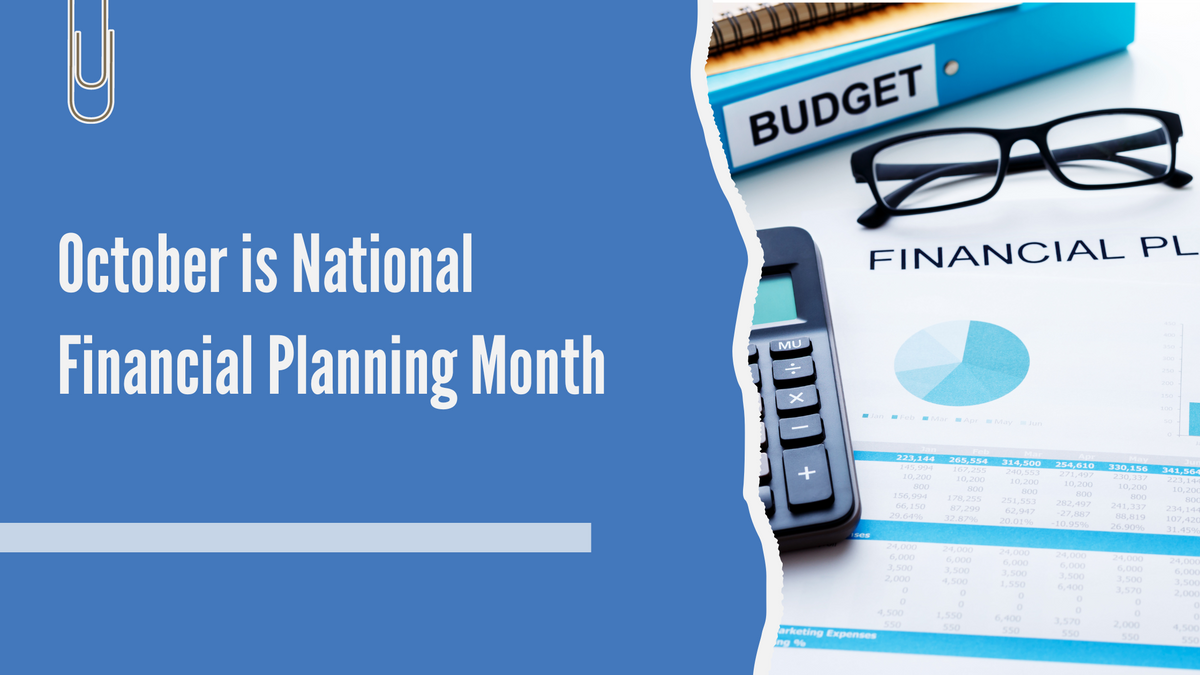 October is National Financial Planning Month