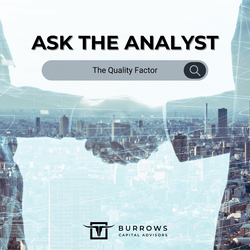 Ask The Analyst - The Quality Factor
