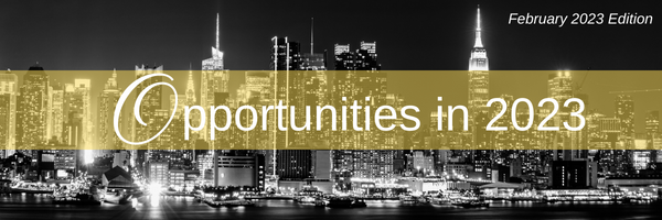Opportunities in 2023