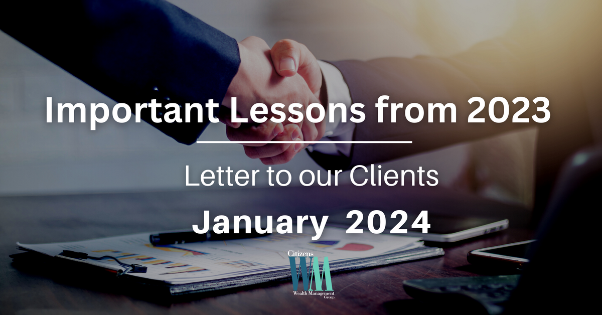 Important Lessons from 2023