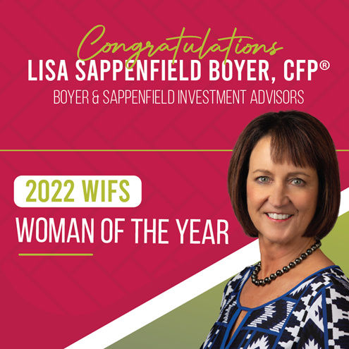 Lisa Sappenfield Boyer Named WIFS Woman of the Year Nominee
