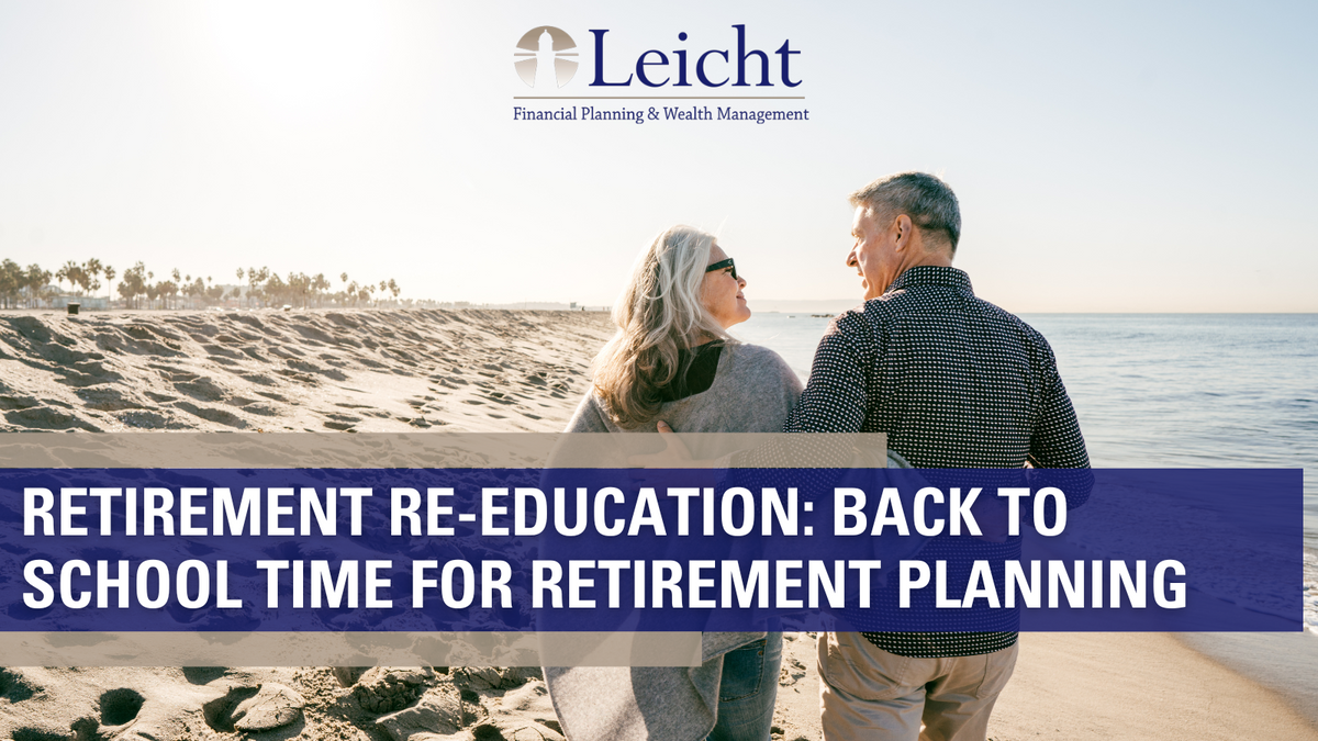 Retirement Re-education: Back to School Time for Retirement Planning
