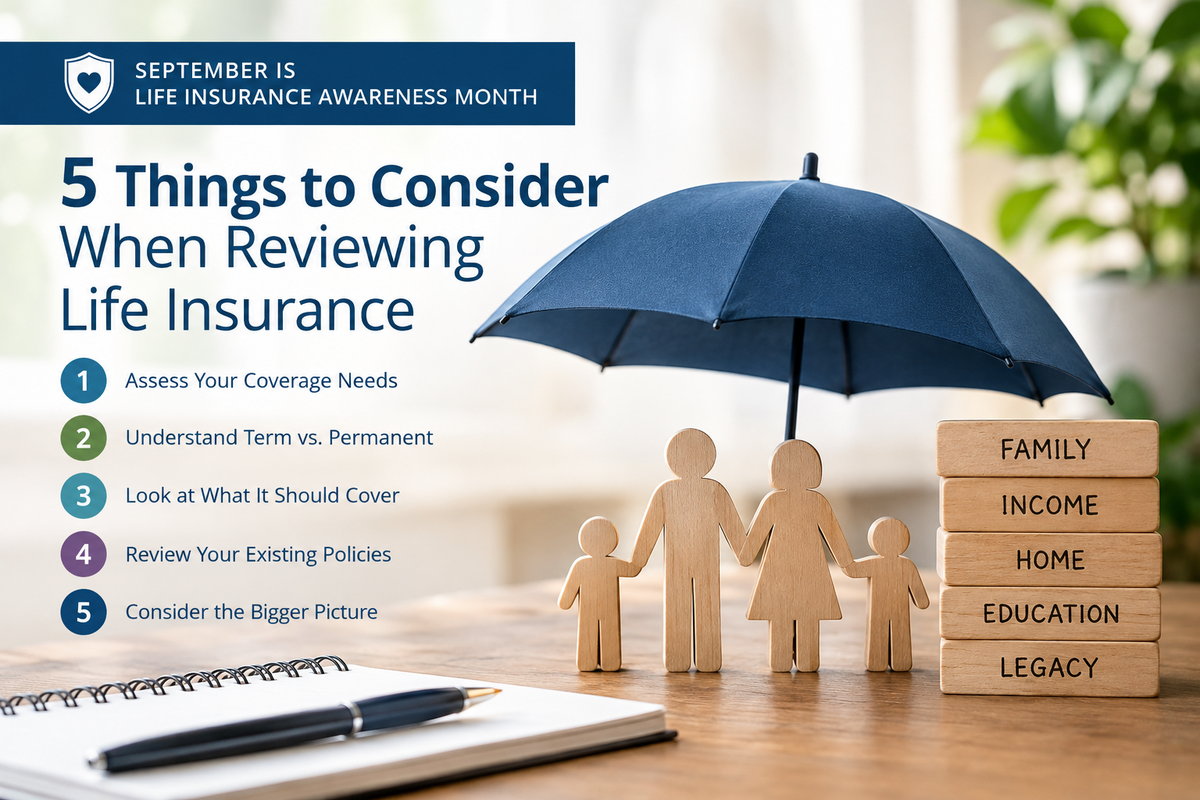 5 Things to Consider When Taking a Look at Life Insurance