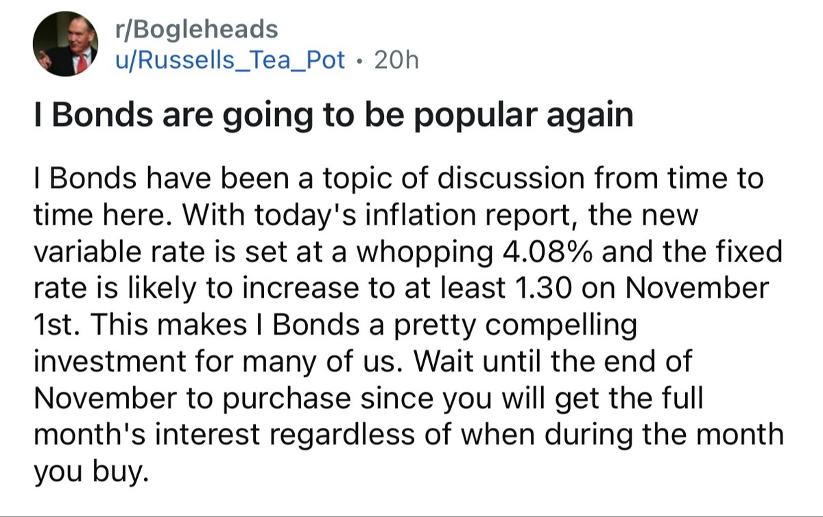 I Bonds Are About To Be Popular Again. Is It Worth the Return On Your Aggravation?