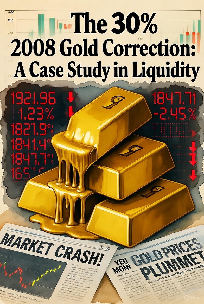 The 30% 2008 Gold Correction: A Case Study in Liquidity