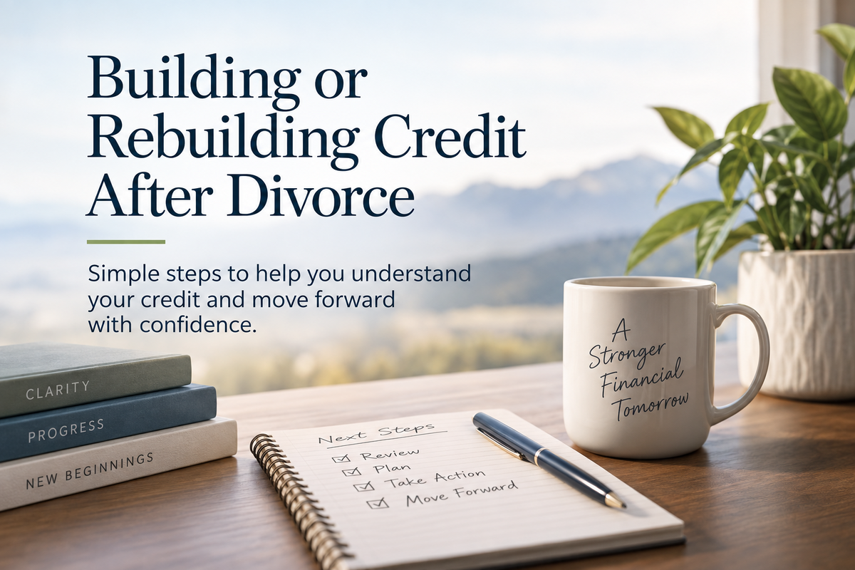 Building or Rebuilding Credit After Divorce